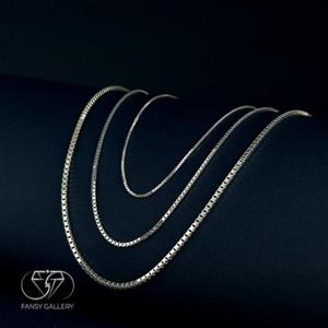 زنجیر نقره عیار 925 طرح ونیزی کد308 