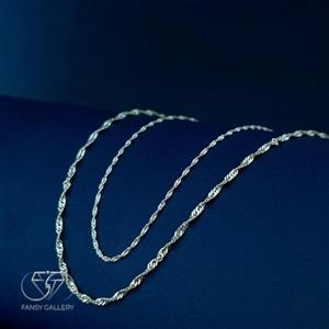 زنجیر نقره عیار 925 طرح دیسکو کد315 