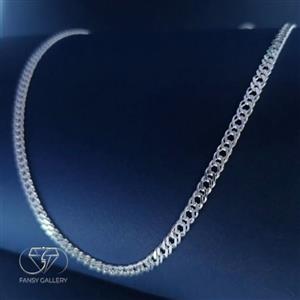 زنجیر نقره عیار 925 طرح کارتیر دوبل کد 321 