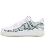 کتونی نایک ایرفورس وان اسکلتون سفید Nike Air Force 1 Low