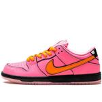 کتونی نایک اس بی دانک بدون ساق پاورپاف گرلز Nike x Powerpuff Girls SB Dunk Low