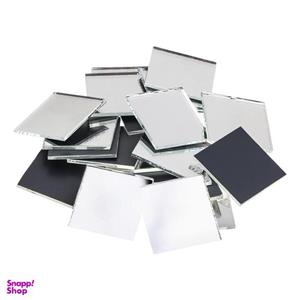 آینه آریا کریستال مدل مربع کد AM-50/0.5C.0.5C.1M بسته 50 عددی