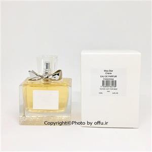 تستر  ادو پرفیوم زنانه دیور مدل Miss Dior Cherie حجم 100 میلی لیتر (دارای جعبه سفید تستر)