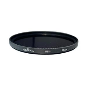 فیلتر لنز گرین ال مدل ND8-72MM
