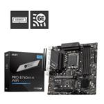 MSI PRO B760M-A Wi-Fi DDR5 Intel LGA1700 mATX Motherboard