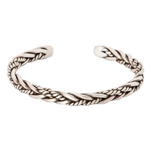 دستبند نقره مردانه مهیار جولری مدل بنگل کد 19-1 -