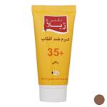 کرم ضد آفتاب رنگی دکتر ژیلا SPF 35 مدل Tinted ‌مناسب پوست‌های معمولی تا خشک وزن 50 گرم