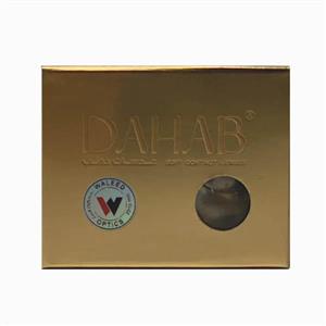 لنز چشم دهب مدل 35 رنگ قهوه ای عسلی