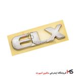 آرم نوشته ELX رو گلگیر سمند اصلی 7سانت