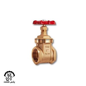 شیر فلکه کشویی PN16 50 سایز 1 اینچ سیم ایتالیا