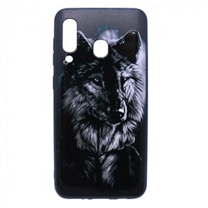 کاور طرح Wolf کد 01 مناسب برای گوشی موبایل سامسونگ Galaxy A30 