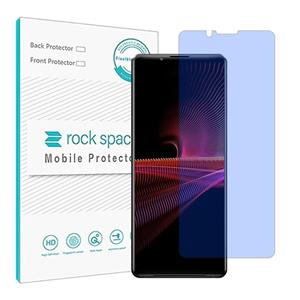 گلس سونی Xperia 1 III (اکسپریا 1 مارک 3 سونی) مدل نانو هیدروژل آنتی بلو برند راک اسپیس کد S