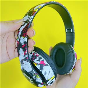 هدفون بلوتوثی طرحدار فانتزی مدل P35
