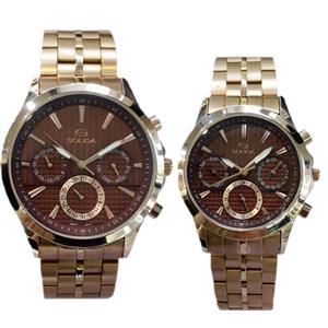 ساعت ست عقربه ای آنالوگ برند سولیدا SOLIDAموتور میوتای ژاپن مردانه زنانه کد ۴۴۷