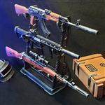 مدل سه بعدی STL تفنگ m416 پابجی PUBG  نسخه دانلودی مجازی 