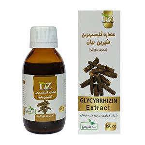 عصاره خوراکی شیرین بیان دکتر زرقانی - 120 میلی لیتر