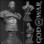 مجسمه اکشن فیگور کریتوس خدای جنگ GOD OF WAR طرح 2