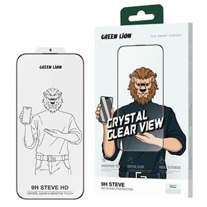 محافظ صفحه نمایش گرین لاین مدل 9H steve  موبایل اپل iphone 16 pro 