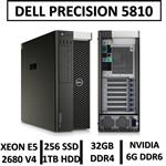 کامپیوتر استوک ورک استیشن دل DELL PRECISION 5810  intel XEON E5 2680 V4 32GB 1TB+240GB SSD 6GB GTX1660