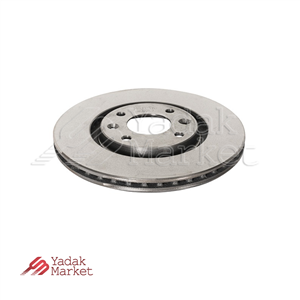دیسک ترمز چرخ جلو عظام کد ۳۱۸۶۰۰۶ مناسب برای پژو ۲۰۷