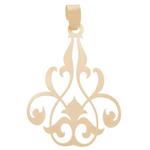 Pendar Gold AG19 Gold Necklace Pendant Plaque