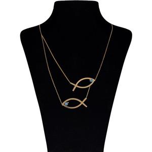 گردنبند طلا 18 عیار زنانه مایا ماهک مدل MM0899