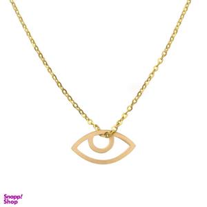 گردنبند طلا 18 عیار زنانه مانچو کد sfgs018 