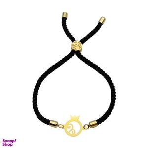 دستبند طلا 18 عیار زنانه مانچو طرح انار یلدا کد bfg181