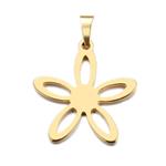 Mika Jewellery 0110049 18K Gold Flower Pendant