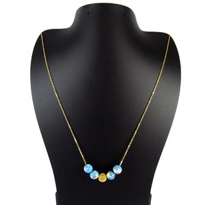 گردنبند طلا 18 عیار زنانه مانچو مدل Sfg627 Mancho SFG627 Gold Necklace