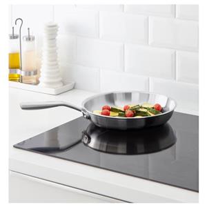 ماهیتابه استیل ضد زنگ/خاکستری سایز 28 ایکیا مدل SENSUELL