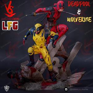 اکشن فیگور مجسمه دد پول و ولورین Deadpool & Wolverine ( Deadpool 3 ) طرح ۲