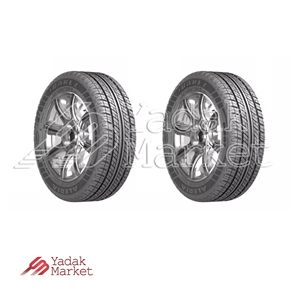 لاستیک سایز 195/65R15 گل P648 بسته ۲ عددی بارز مناسب برای رنو مگان