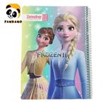 دفتر 50 برگ فنری کلاسیک طرح فروزن (Frozen) کد 3623