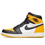 کتونی زنانه مردانه نایک ایرجردن1 ساقدار تاکسی زرد Nike Air Jordan 1 High OG "Taxi" sneakers