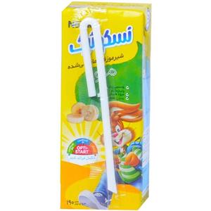 شیر موز فرا دما و غنی شده نسکوئیک 190 میلی لیتر Nesquik Fortified Banana Milk 190Ml