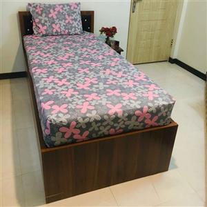 سرویس ملحفه مدل کشدار گلرو صورتی کد 120 یک نفره 2 تکه