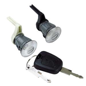 قفل و سوئیچ درب های جانبی نصیری مدل 03 مناسب پژو 405 مجموعه 4 عددی