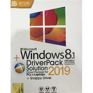 سیستم عامل windows 8.1 نسخه 2019 +  driverpack solution update3 نشر جی بی تیم