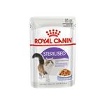 پوچ گربه عقیم شده ژله ای رویال کنین Royal Canin Pouch Sterilised in Jelly وزن 85 گرم