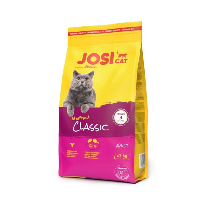 غذای خشک گربه عقیم شده کلاسیک جوسرا Josera Josi Cat Classic وزن 1.9 کیلوگرم