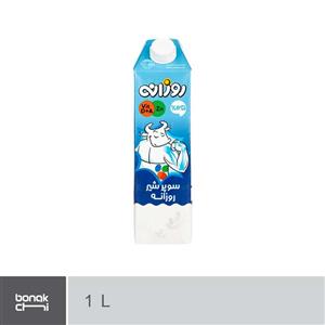 سوپر شیر پر چرب روزانه حجم 1 لیتر Rouzaneh High Fat Milk 1 Lit