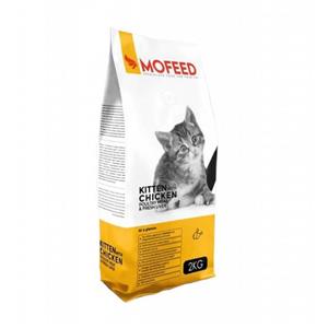 غذای خشک بچه گربه مفید با طعم مرغ و جگر تازه MoFeed Kitten With Chicken Poultry Meat & Fresh Liver وزن 2 کیلوگرم