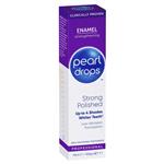 خمیر دندان سفیده کننده قوی پیرل دراپس pearl drops مدل strong polished