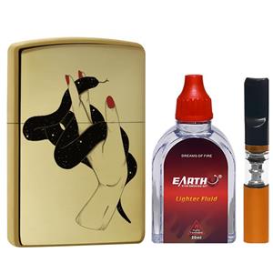 ست هدیه فندک مدل Snake A270 Snake A270 Lighter Gift Pack