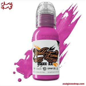 رنگ تاتو ورد فیمس یاسی World Famous paris pink 