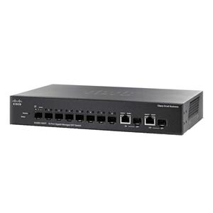 سوئیچ 10 پورت سیسکو مدل SG300-10SFP Cisco SG300-10SFP 10Port Switch