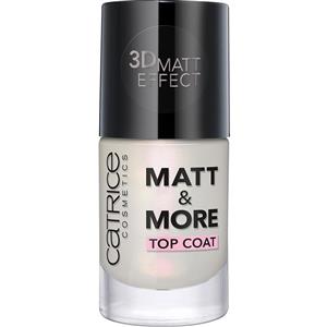 لاک پایه کاتریس سری Top Coat مدل Matt And More Catrice Top Coat Matt And More Nail Polish