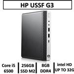 تین کلاینت اچ پی استوک نسل هفتم HP USSF G3 i5 6500T 8GB 256GB SSD INTEL