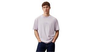 تیشرت مردانه relaxed washed cotton t-shirt برند calvin klein